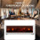 Fireplace Flame Humidifier Simulated Fireplace Flame Humidifier Desktop Simulated Wood Flame Aroma Diffuser 4