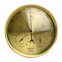 Barometer Temperature Hygrometer for Weather Station 132THB Gold bronz