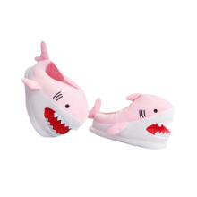 Shark Slippers Winter Cartoon Indoor Shoes Keep Warm Anti Slip Kids Sl
