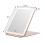 LED Foldable Travel Makeup Mirror Three Colors Light Modes Lighted Bea 2