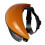 Chainsaw Trimming Full Face Shield Protector Steel Mesh Visor Orange 1