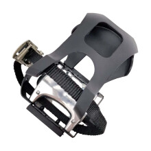 Bike Pedals with Toe Clips and Straps Bicycle Pedals for Indoor Riding