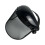 Chainsaw Trimming Full Face Shield Protector Steel Mesh Visor Black 1