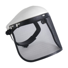 Forestry Face Shield Guards with Metal Mesh Visor Practical for Outdoo
