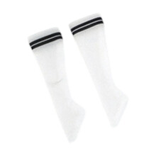1/6 Scale Calf Socks Casual Crew Socks for 12inch Female Figures Acces
