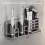 Toothbrush Holder Multi-Function Toothbrush Cup Holder Wall Mounted No Drill Bathroom Organizer Bathroom Storage A 7
