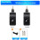 2.4G UHF Wireless Microphone Adapter XLR Transmitter and Receiver for Dynamic Microphone Guitar Audio Mixer PA System 8