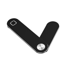 Laptop Phone Holder Magnetic Phone Mount Foldable Portable Laptop Stan
