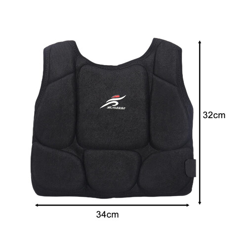 Karate Chest Protector Rib Protector for Muay Thai Volleyball Sparring 1