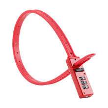 Bike Lock Tie Lock Outdoor Motorcycle Lock Lock for Luggage Red
