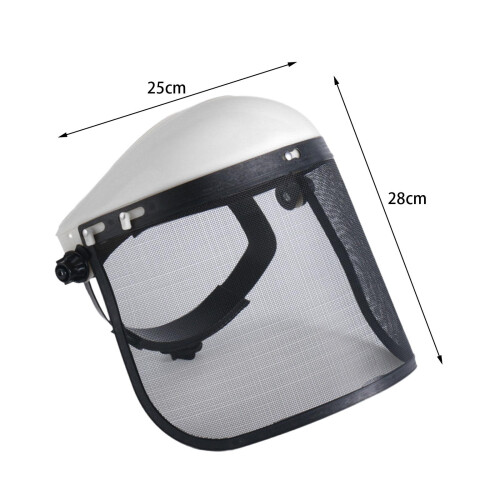 Forestry Face Shield Guards with Metal Mesh Visor Practical for Outdoo 1