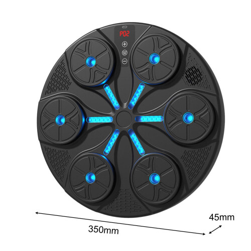 Music Boxing Training Machine Wall Mount Sanda Electronic Boxing Wall 1