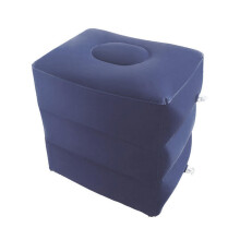 Inflatable Foot Rest 3 Layers Foot Stool Foot Rest Pillow for Travelli