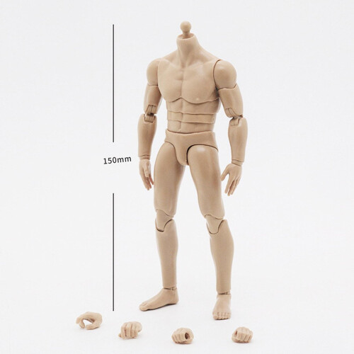 1:12 Scale Male Action Figure 15cm Remove Joints Mannequin Sketching D 1