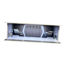 1/64 Diecast Car Display Case 1/64 Scenery Diorama Parking Lot for All