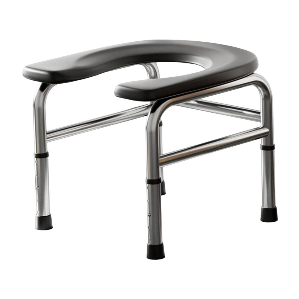 Elderly Squat Toilet Seat Strong Bearing Capacity Easy to Wash Commode