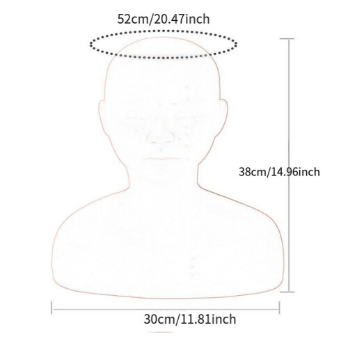 Training Mannequin Soft Doll Practice Training Mannequin Head for SPA 1