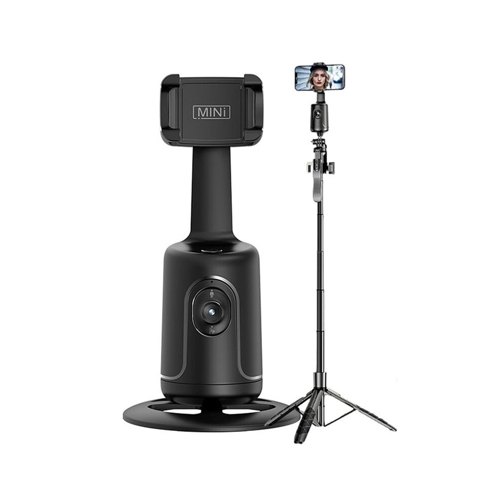 Ai Facial Recognition Phone Tripod 360 Rotating Auto Face Tracking Gimbal Selfie Mobile Phone Stick Holder 6031926916704