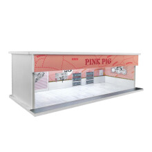 1/64 Vehicle Model Display Case Car Garage Display Case for Model Coll