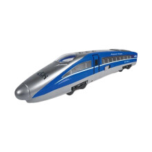 High Speed Train Toy Pretend Play Locomotive Engine for Kids Gifts Blu