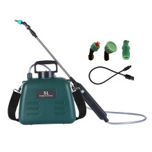 5L Portable Electric Sprayer USB Charging Handle Versatile for Home Cl
