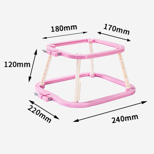 Cross Stitch Rack Adjustable Combo Needlework DIY Embroidery Frame Lap 1