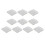 10Pcs Battery Storage Case Lightweight Practical Battery Case Battery 1