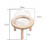 Hamster Sand Bath Box Bathtub Clear Sand Bath Container for Rabbit Pet 2