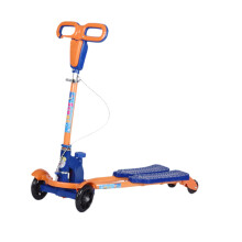 Kids Scooter Toy with Handbrake Kick Scooter for Outdoor Birthday Gift