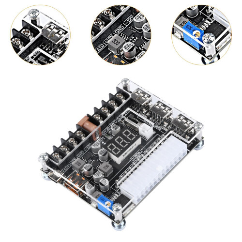 Power Supply Breakout Board Easy to Use Multipurpose Power Adapter Boa 2