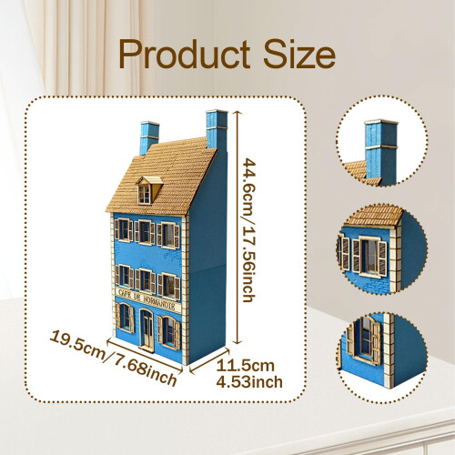 1/35 HO Scale Building Model Architecture Scene for Architecture Model 1