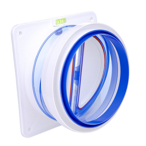 Backdraft Damper Draft Blockers Vent Kitchen Flue Check Valve for Rang