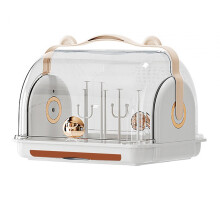Baby Bottle Drying Rack Storage Box Practical for Countertop Cabinet K