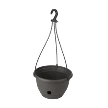 Self Watering Hanging Planter Sturdy Flower Pot for Terrace Courtyard