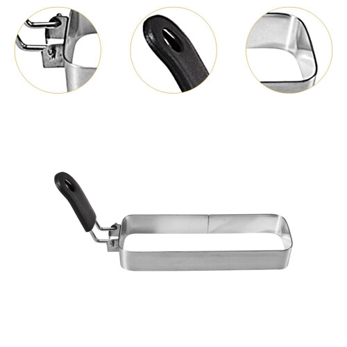 Fried Egg Ring for Griddle Pan for Breakfast Sandwich Griddle Cooking 2