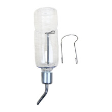 Cage Hanging Water Dispenser Pet Cage Water Bottle for Chinchillas Rat