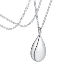 Urn Ashes Necklace Fashion Droplet Pendant for Ashes Perfume Graduatio
