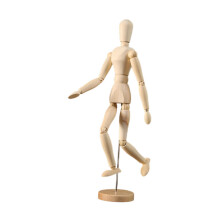 Artists Wooden Manikin Puppet Model Wood Male Mannequin for Office Hom