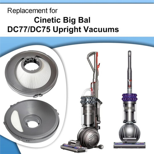 2-Pack UP14 Pre-Motor Filter Replacement Compatible with  Cinetic   DC77/DC75 Upright Vacuums Part 966516-01 1