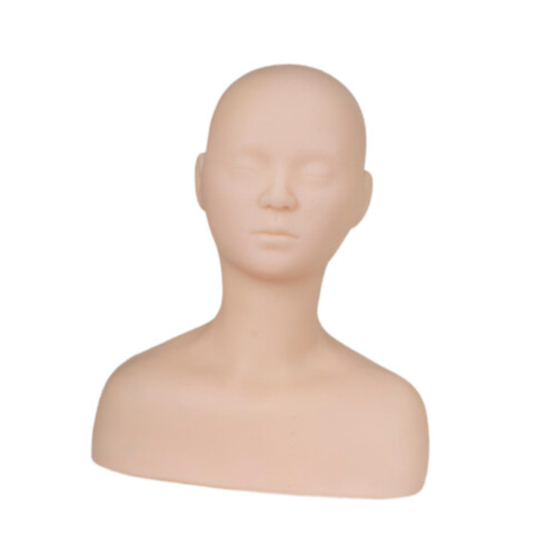 Training Mannequin Soft Doll Practice Training Mannequin Head for SPA