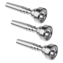 3 Pieces Trumpet Mouthpieces for Musician Practice Purpose Stage Perfo