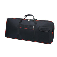 61 Key Keyboard Gig Carrying Bag Protective Sturdy Comfortable with 2