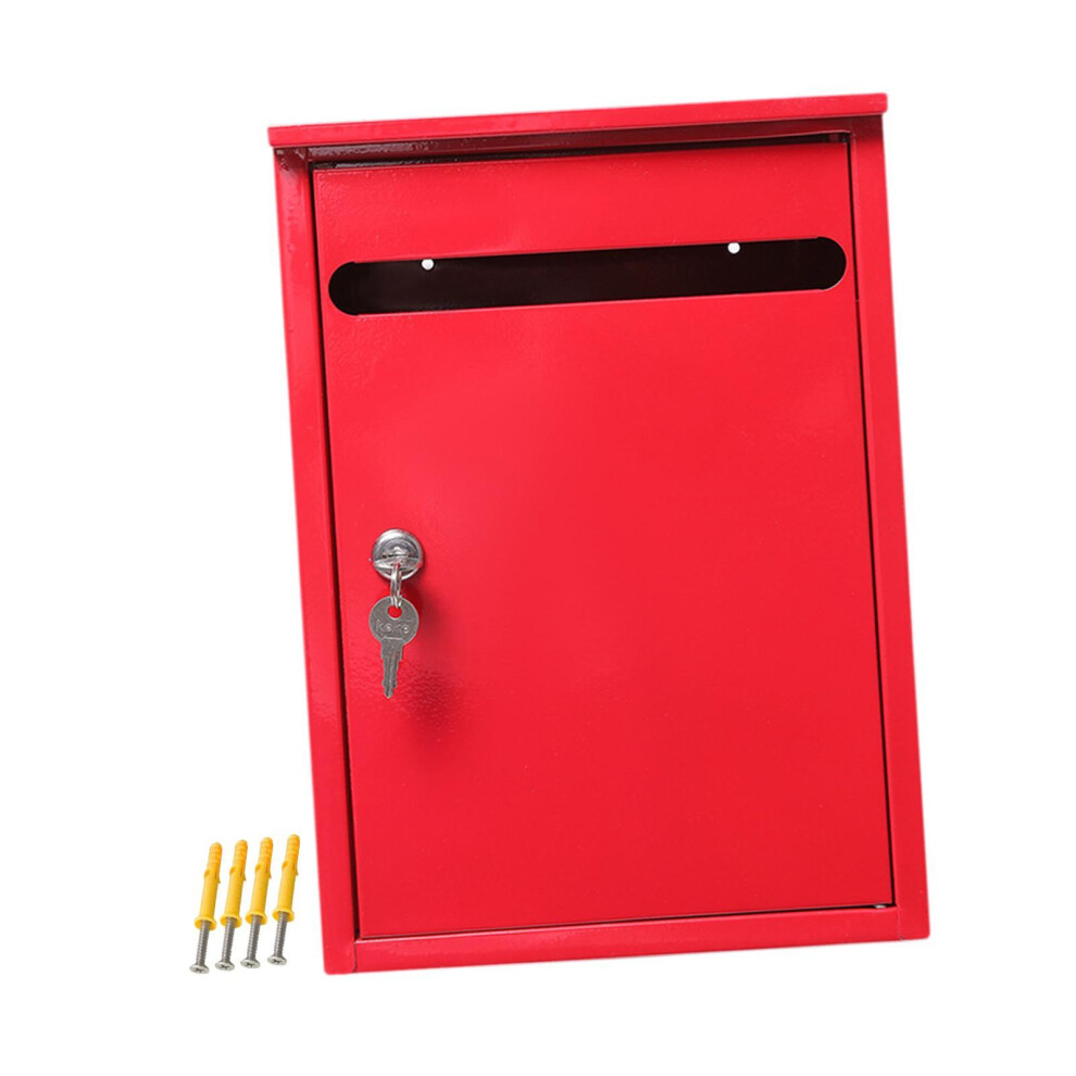 Wall Mount Mailbox Entryway Gate Commercial Rural Villa Area Outdoor M 6902695738265