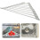 Stainless Steel Kitchen Sink Rack Foldable Triangular Draining Basket Storage Holder for Vegetable and Dish Drainage 3