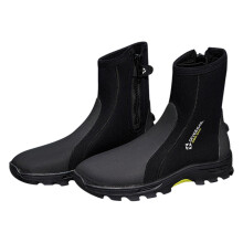 Diving Boots Amphibious Water Shoes Professional Cleated Outsole Side