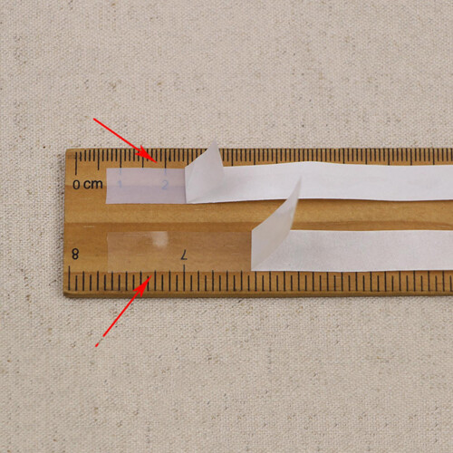 Double Sided Fabric Fusing Tape Fits for Broken Hemming 5mm Elastic 1