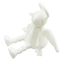 3D Printing Angel Figurine Decors With Articulated-White 1