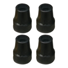 Set of 4 22mm Cane Tips Crutches Pads Replacement Professional AntiSli