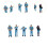 5x 1/64 Scale Model Collection Layout Decoration for Desktop DIY Scene 3