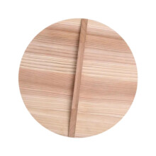 Wood Pan Lid Round Skillet Cover Anti Scalding Lightweight Cooking Pot